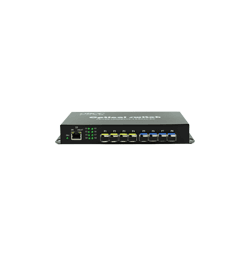 千兆8光1電光纖收發器