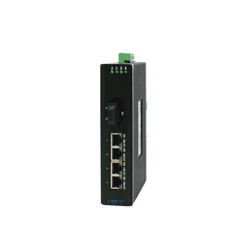 百兆1光4電工業(yè)以太網(wǎng)交換機